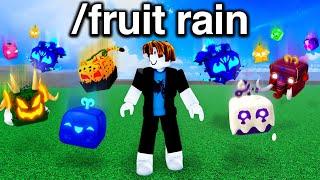 I Used Fake Admin Commands in Blox Fruits