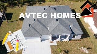 Avtec Homes New Build, Palm Bay FL New Home Tour