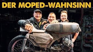 Der Moped-Wahnsinn: Simson Motor im Zündapp 517 Rahmen | Zündson | Andis Funktionspunk