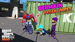 BOBOIBOY KUASA 3 DAN OPTIMUS JUNIOR BERMAIN PETAK UMPET - GTA 5 MOD