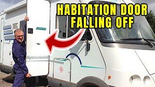 Fixing Damaged Motorhome Habitation Door Hinges using 3D Printer - 1998 Hymer