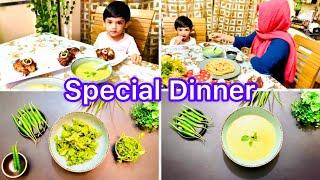 Dinner Routine dailySpecial dinner vlog Tandoori chicken/ Rayta Recipe|| Hira's life