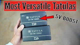 Best Casting Daiwa Tatula Baitcast Reels I Tatula SV TW 100 + 150