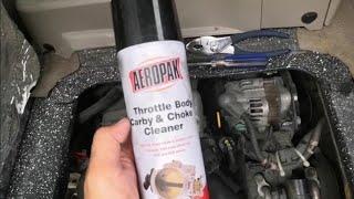 DA64W TURBO WAGON | DIY Throttle Body cleaning without removing