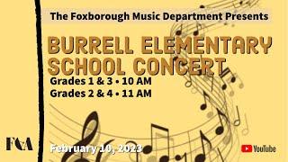 Burrell School Concert 2/10/23