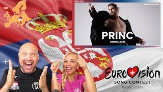 SHOCKING REACTION! Princ - Mila  Serbia Eurovision 2025: Left Me Speechless!