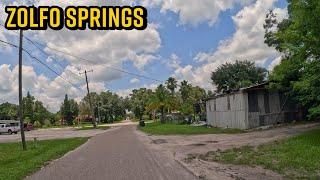 Driving Through Zolfo Springs Florida