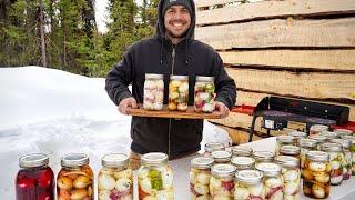 Pickling 350 Eggs | Preserving Food for Winter in Alaska