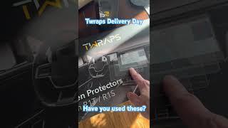 Twraps delivery day! I’m excited to finally put these on my #r1s #rivian #Twraps
