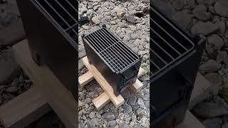 Barbecue rack household outdoor stall thickened steel plate carbon grill barbecue skewers