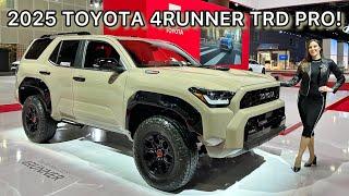 FINALLY Got My Hands On ICONIC All-New 2025 TOYOTA 4RUNNER TRD PRO! Full Tour + Price List Included!