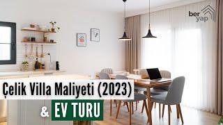 Çelik Konstrüksiyon Villa Maliyeti (2023) & Beklenen Çelik Müstakil Ev Turu  