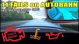 TOP 11 FAILS on AUTOBAHN // BYE BYE ENGINE