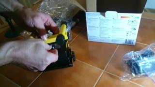 Diall 10w rechargeable led worklight unboxing (model Ip-54)