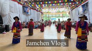 Tibetan Culture Dance & Pahari Dance Performed || His  Holiness The Dalai Lama’s 89th Birthday