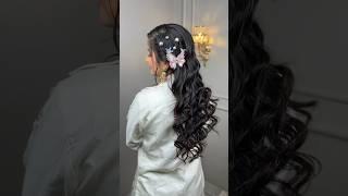 #bridalhairstyle #hairstyle #bride #mua #hair #hairstyleshorts #bridetobe #surat#viral