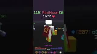 Minikloon Visited Me?!?! | Hypixel Skyblock | #shorts