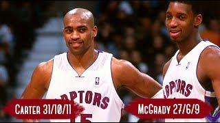 Cleveland Cavaliers vs Toronto Raptors - Game Highlights | Apr 10, 2000 | Carter 31, McGrady 27 HD