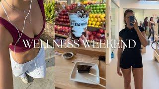 WELLNESS WEEKEND | morning pilates, erewhon & fall baking