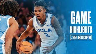 North Carolina vs. UCLA | Highlights | Big Ten Men's Basketball | 12/21/2024