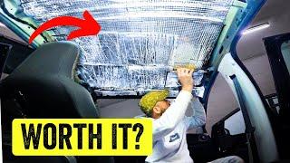  I INSULATED MY ROOF - THIS WAS THE RESULT