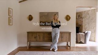 Style the Bari Sideboard with Amber Lewis