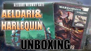 Aeldari Webway Gate Unbox & Build Plus Harlequin Codex