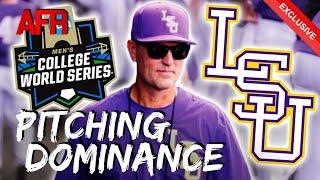 EXCLUSIVE: LSU Pitching Coach Nate Yeskie Reflects On CWS Title, Pitching Dominance & Emotional Win