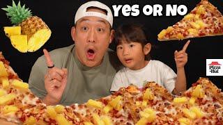 Pineapple on Pizza Debate with my 5 Year Old