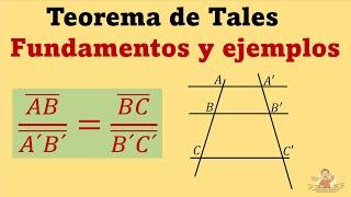 Teorema de Tales (Thales). ¿Qué dice y cómo se usa?