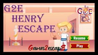 G2E Henry Escape Walkthrough [Games2Escape]