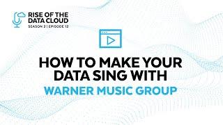 Data And The Music Industry  |  Rise Of The Data Cloud