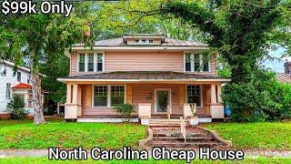 North Carolina Cheap Houses For Sale | $99k | Old House Life