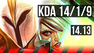 KAYLE vs RIVEN (TOP) | 14/1/9, Legendary | TR Master | 14.13