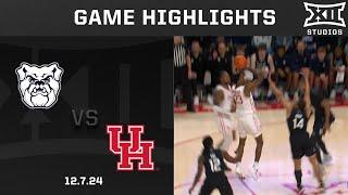 Butler vs. #17 Houston Game Highlights | 2024-25 Big 12 Men’s Basketball