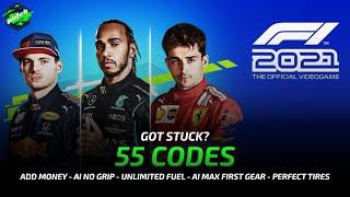 F1 2021 Cheats: Add Money, AI Max 1st Gear, Unlimited Fuel, AI No Grip, ... | Trainer by PLITCH