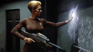 Seven of Nine has a bad day | HD Upscaling | Video Enhance AI | Star Trek: Voyager - The Raven