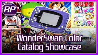 WonderSwan Color Catalog Showcase - Retro Pals