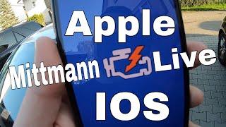 MittmannLive OBD2 Tool Fehlerspeicher auslesen löschen Apple iPhone IOS Auto Doctor