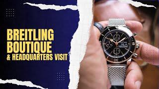 A Visit to the Newly Renovated Breitling Bloor Street Boutique and Headquarters