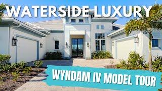 Wyndam IV Model in Wild Blue – Luxury Waterside Living in Lakewood Ranch!