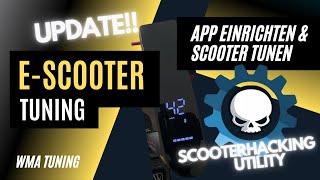 E Scooter Tuning per App mit Scooterhacking Utility für Segway Ninebot & Xiaomi - April 2023