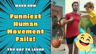 Try Not to Laugh – Funniest Human Movement Fails! 