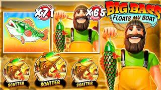 BACK TO BACK 1000X WINS On BIG BASS FLOATS MY BOAT SLOT!!