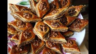 РЕЦЕПТ -Ленивая"Пахлава"-В ДОМАШНИХ УСЛОВИЯХ /RECIPE-Lazy "Baklava" -AT HOME   