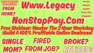 FREE Webinar:Master the 2 Hour Workday Build A 100% Profitable Online Business|Info Below!