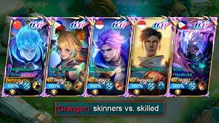 MLBB 5 MAN DOUBLE 11 SKIN in RANKED GAME!! (Eyegasm)