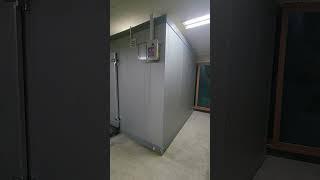 경기도 안산시 상록구 성안길 #냉동창고 2평 신규주문제작 설치 시공 영상입니다 냉동고 #워크인냉장고 #소생고 #저온창고 수리 AS 010-3729-9608