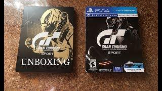 GT Sport Limited Edition PS4 unboxing