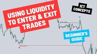 Using Liquidity to Enter & Exit Trades - ICT Concepts